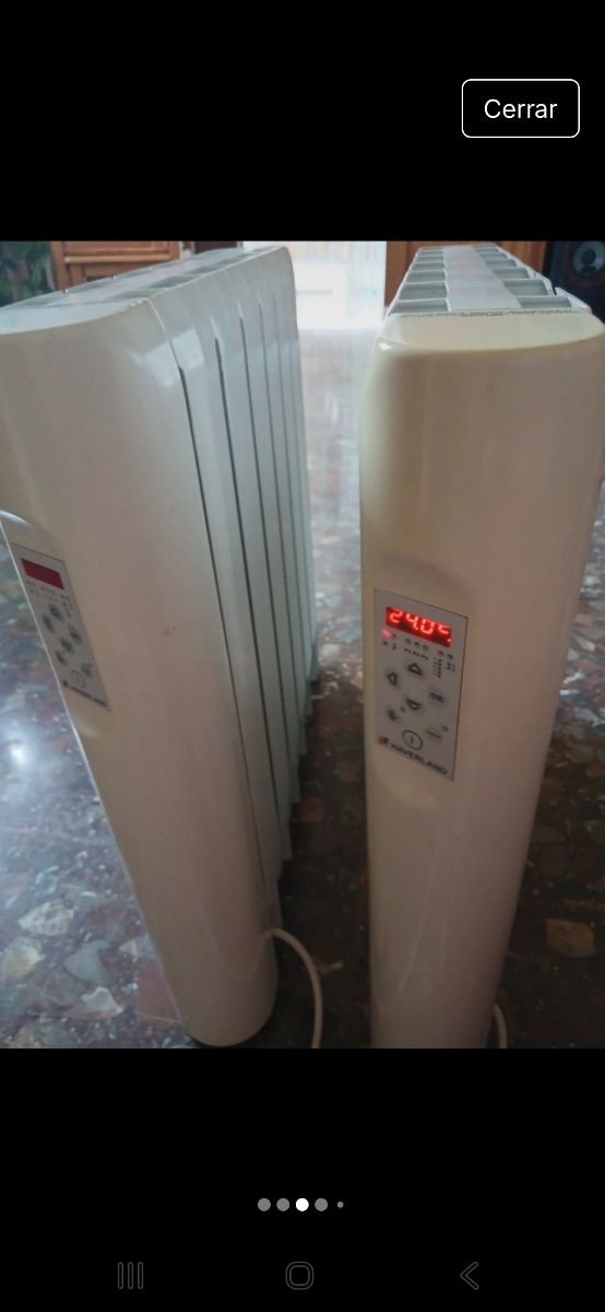 Lote 2 radiadores de pared, RC6E 750W