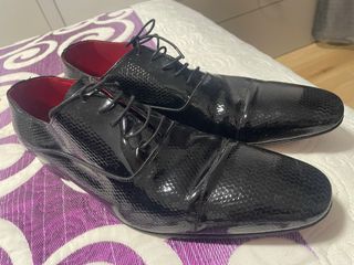 Zapatos de vestir negros para hombre
