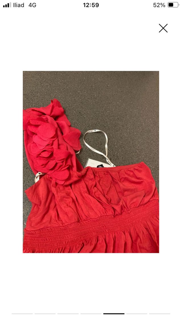 Abito rosso taglia 42