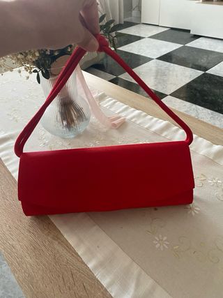 Bolso de fiesta rojo