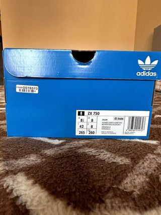 Zapatillas Adidas ZX-750 Beige y Gris