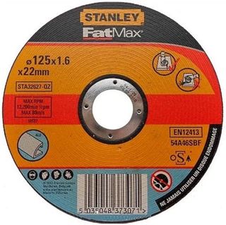 Disco Corte Aluminio Stanley FatMax 125x1.6x22mm
