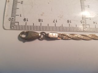 #1151 pulsera plata de ley 925