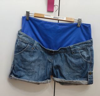 Pantalón corto premamá vaquero talla 40