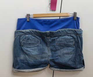Pantalón corto premamá vaquero talla 40