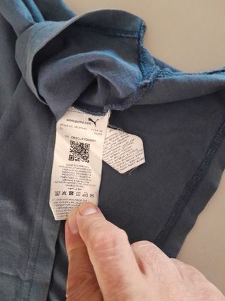 Camiseta Puma MC Azul