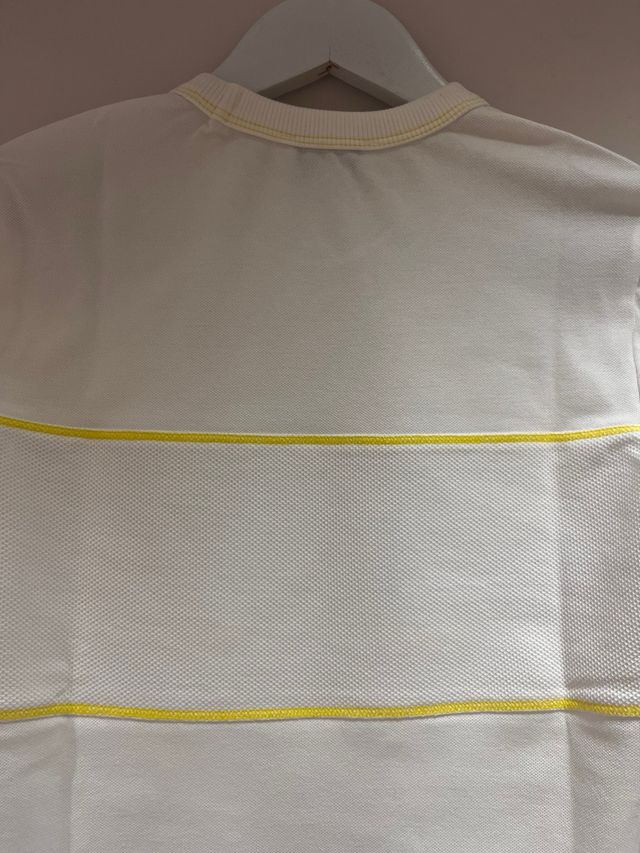 T-shirt Lacoste bianca taglia S/36