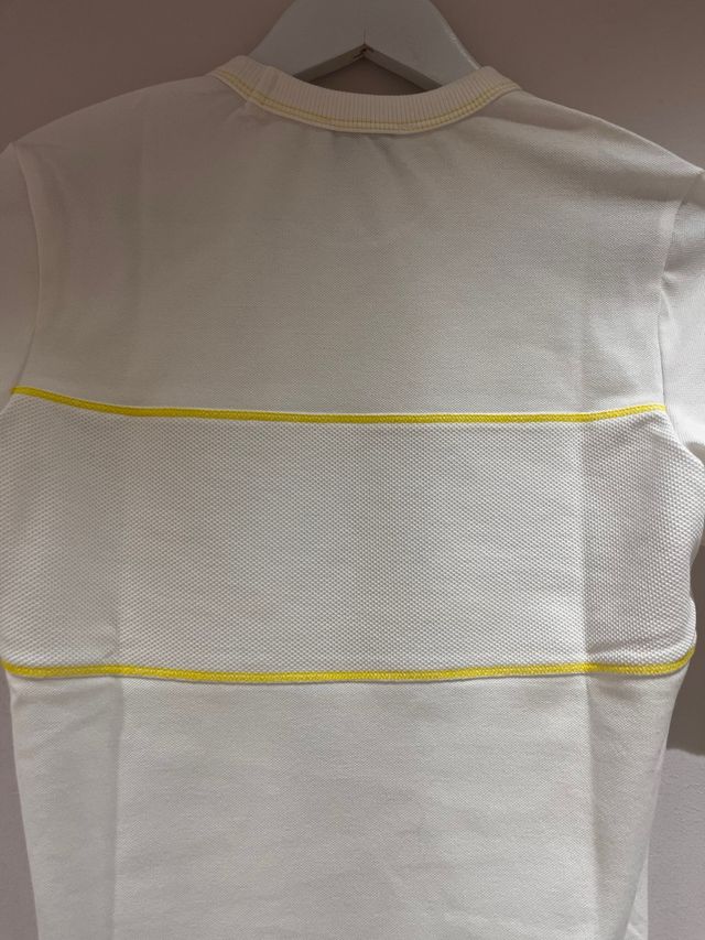 T-shirt Lacoste bianca taglia S/36