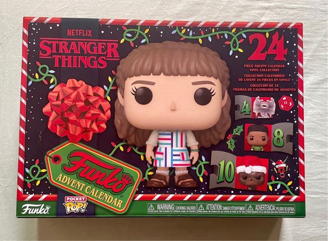 Caja VACIA Calendario Adviento Funko StrangerThing