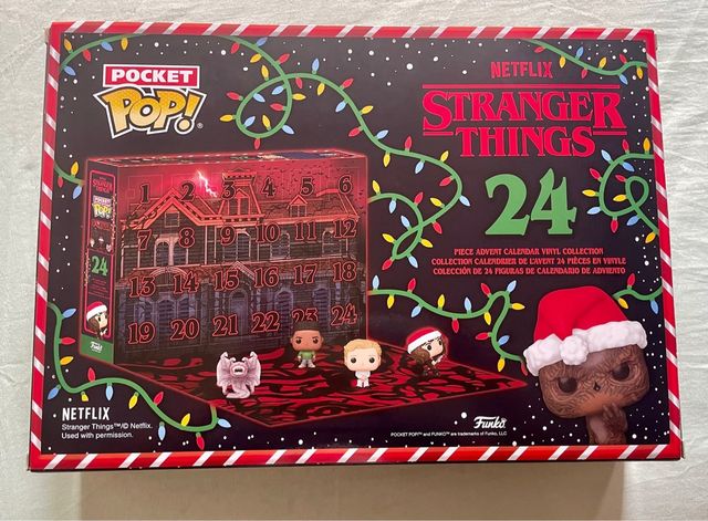 Caja VACIA Calendario Adviento Funko StrangerThing