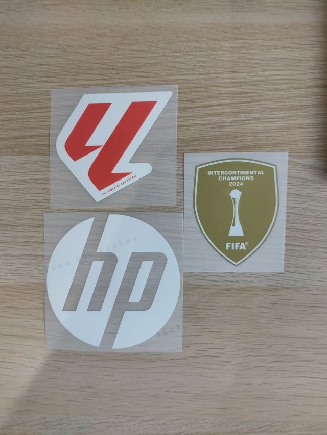 Parches LALIGA HP blanco 10 cms. FIFA Real Madrid