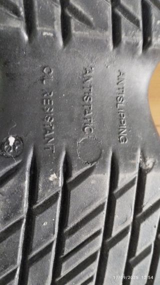 Zapatos de seguridad negros