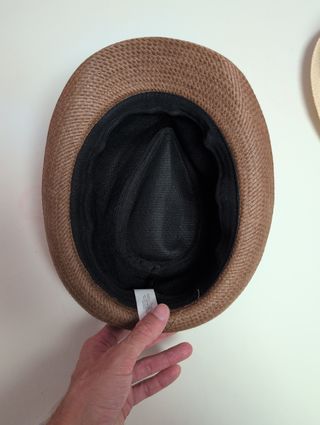 Gorro de hombre de paja invierno y verano 