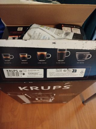 Cafetera Krups Sensation Automática Espresso