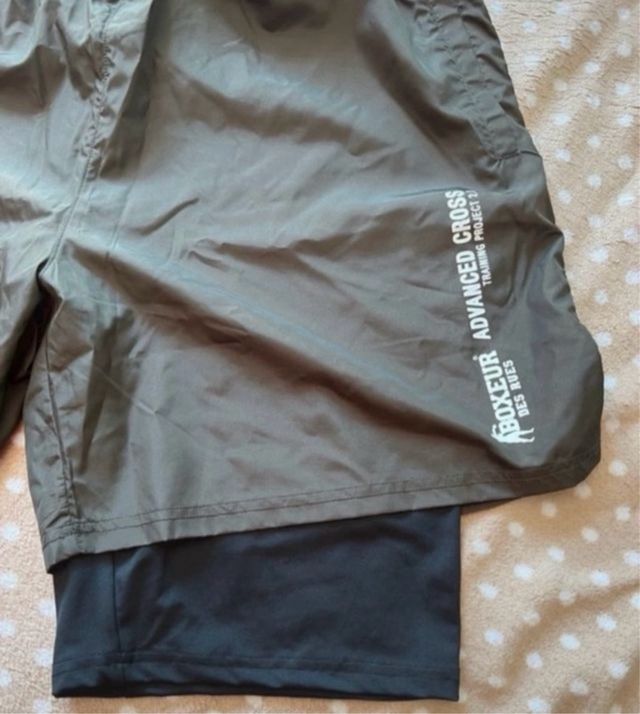 Boxeur des Rues Pantalón Corto Verde Oliva