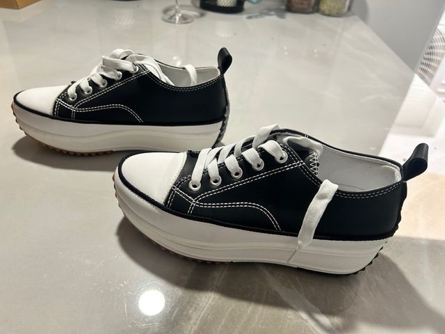 Tenis María Barcelo Negro Talla 37