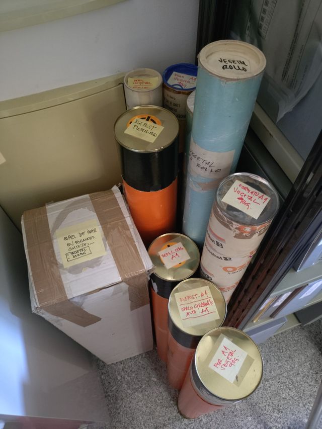 Rollos y formatos de papel para arquitectura e ing