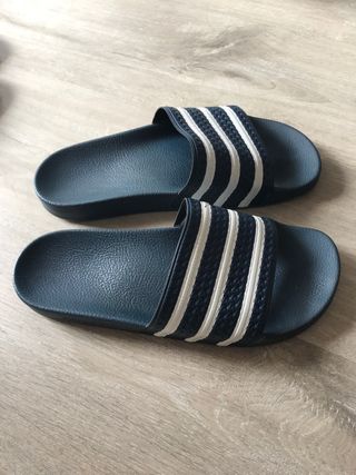 Chancletas Adidas Azul