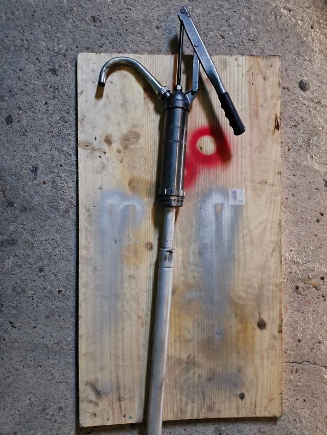 Bomba de aceite manual