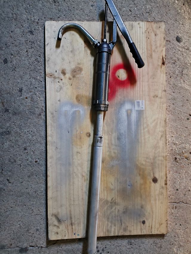 Bomba de aceite manual