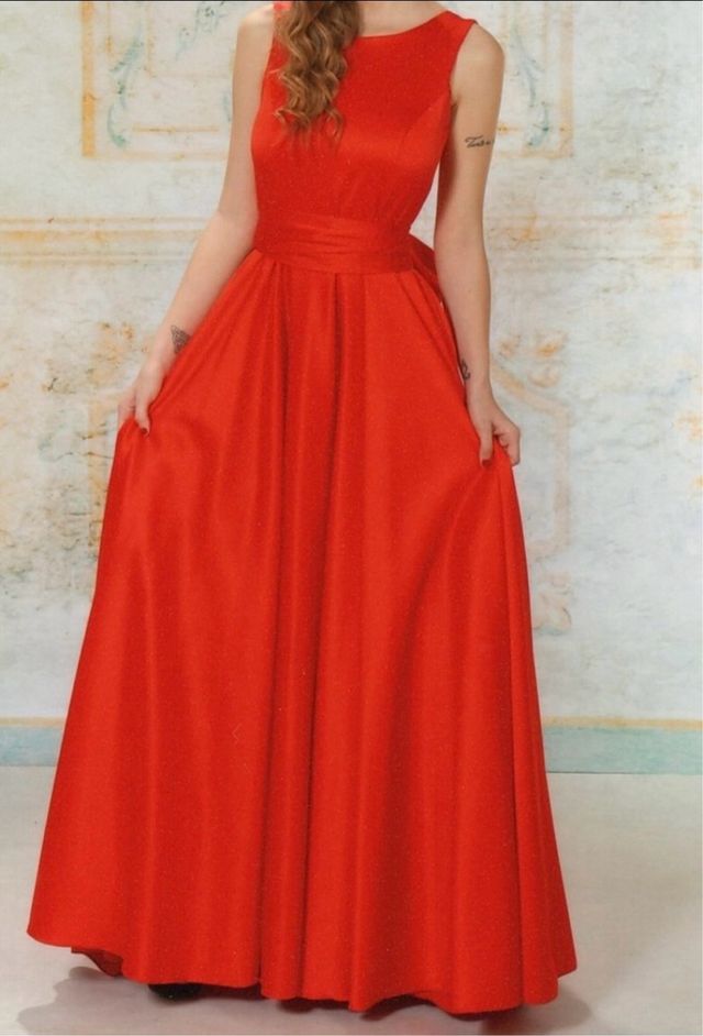 Vestido de fiesta rojo