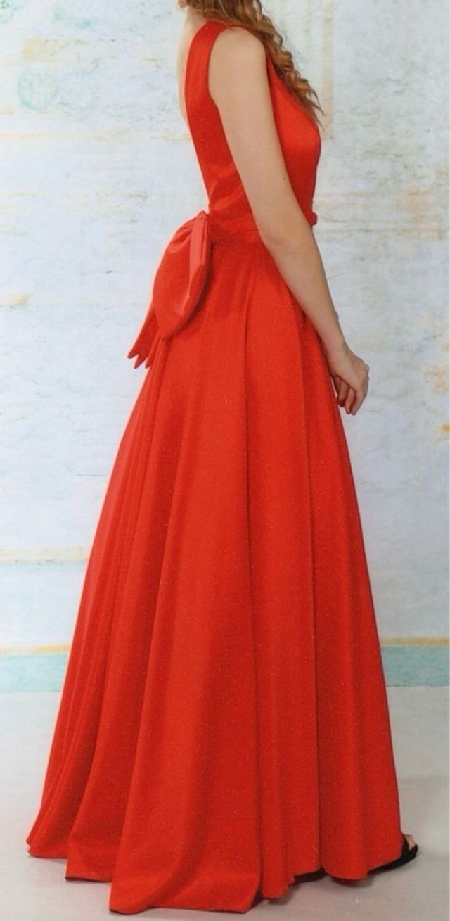 Vestido de fiesta rojo