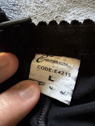 Faja moldeadora negra