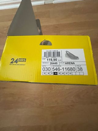 Zapatos 24 HRS Mujer Beige