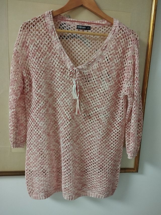 Jersey de punto calado