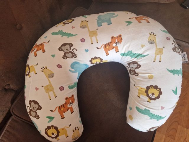 Cojín de lactancia estampado animales