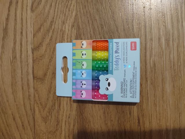 Mini rotuladores neón Teddy's Mood