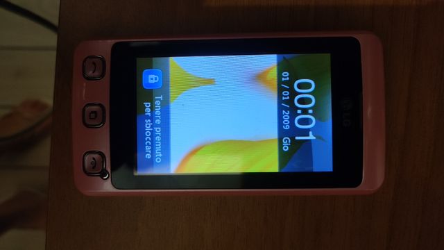 LG KP500 Cellulare Rosa