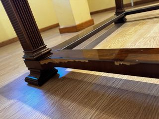 Mesa de centro madera y cristal