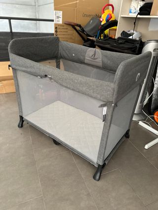 Cuna de viaje Bugaboo Stardust gris