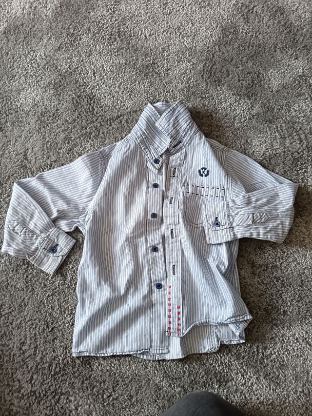 Camisa de rayas para niño, 4 años