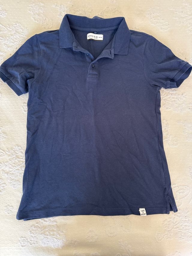 Polo azul marino Lefties talla 9-10