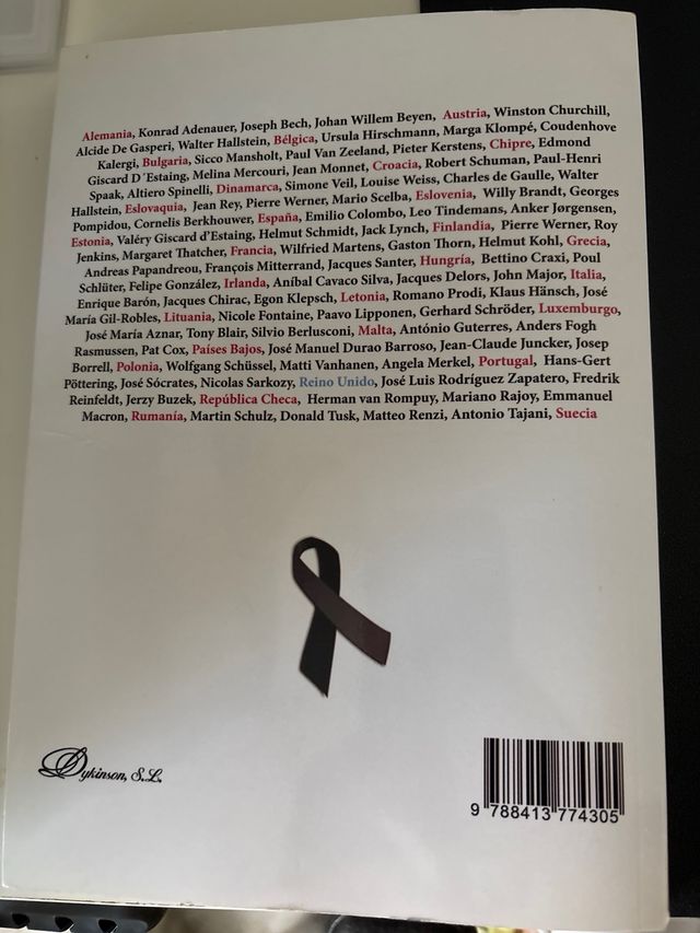 Historia Jurídica de la Integración Europea