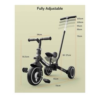 Triciclo XINI TRIKE” 7en1 MÚLTIPLS FORMS DE MONTAR