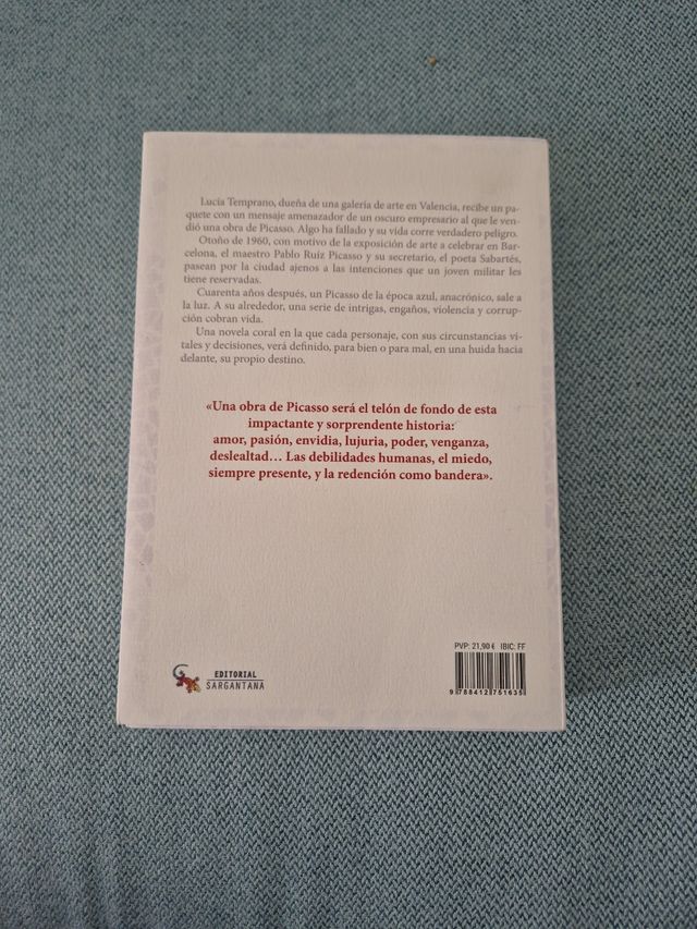 El azul perdido de Picasso