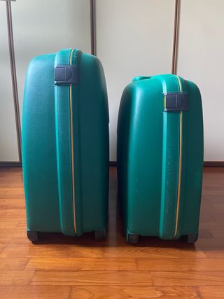 Coppia valigie verde rigide - brand Roncato