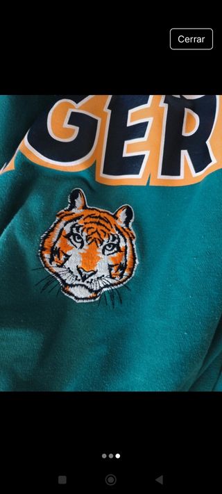 Sudadera oversize Hawkins Tigers