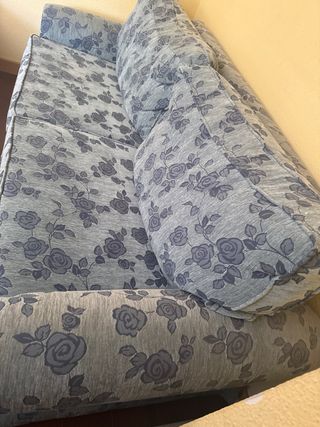 Sofá Cama Azul como nuevo