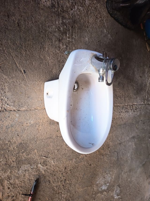 Bidé Cerámica y Metal