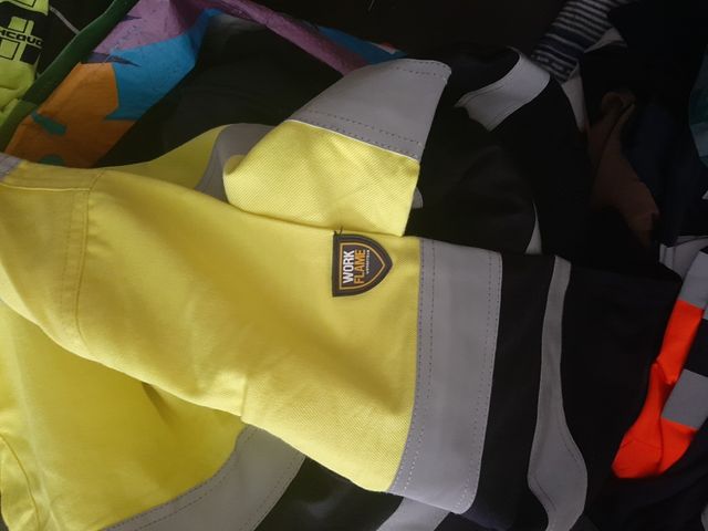 Chaqueta WORK FLAME Ignífuga Amarilla