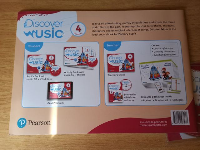 Discover Music, 4 Primary Pupil's book