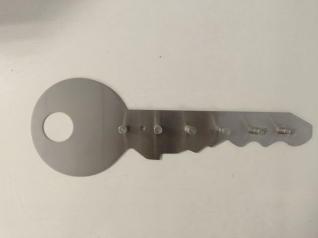 Conjunto de 2 percheros y cuelga llaves