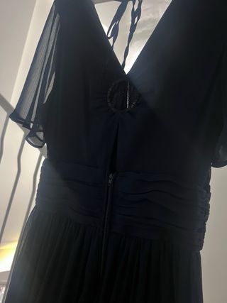 Vestido de fiesta azul talla 38