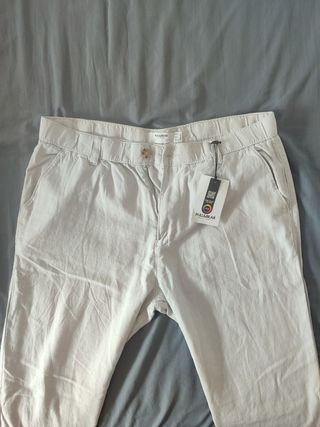 Pantalón Zara Beige