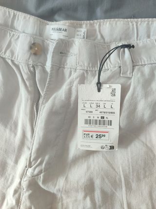 Pantalón Zara Beige