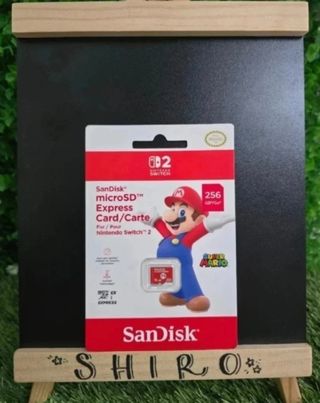 (NUEVA) Nintendo Switch 2 -MicroSD Express Sandisk